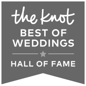 Spagnolo Photography is on the knot hall of fame for years of consistent positive reviews from Massachusetts and Boston area clients for their exceptional wedding photography