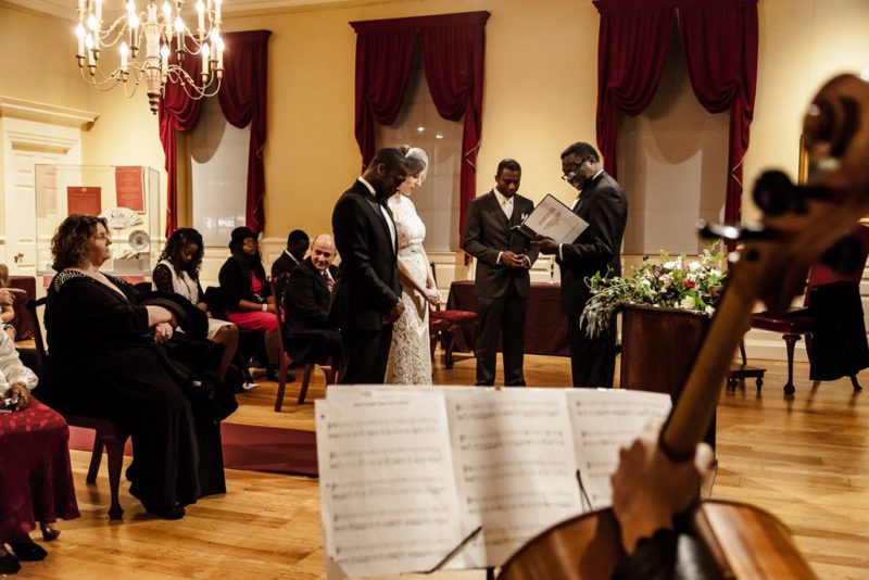 Wedding Photography from Boston's Old State House