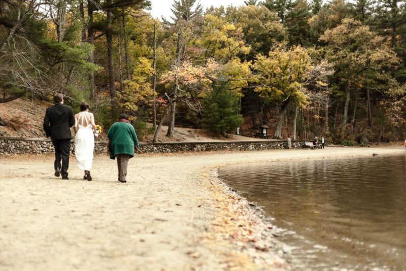 Wedding Photography - An elope at Walden Pond