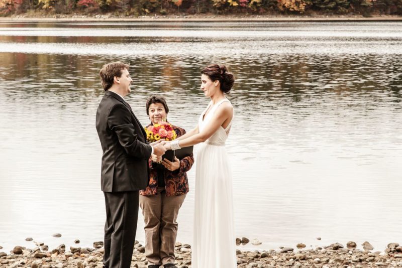 Wedding Photography - An elope at Walden Pond