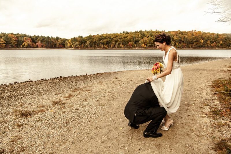 Wedding Photography - An elope at Walden Pond