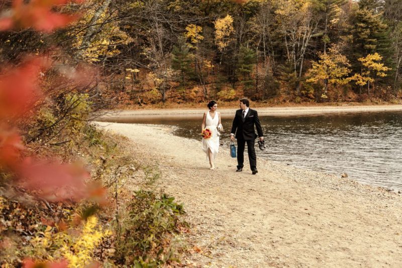 Wedding Photography - An elope at Walden Pond