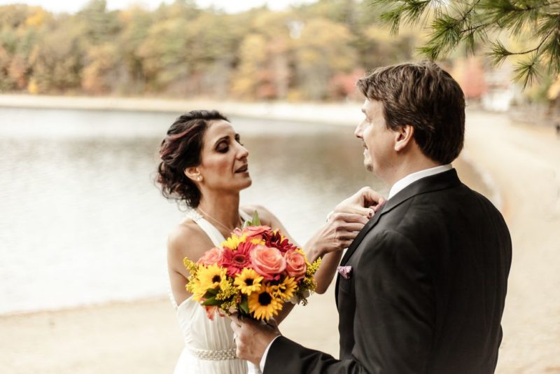 Wedding Photography - An elope at Walden Pond