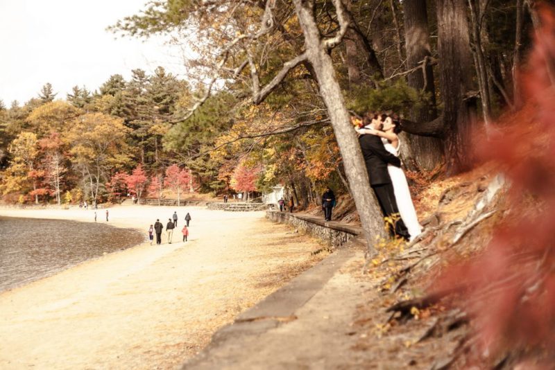 Wedding Photography - An elope at Walden Pond