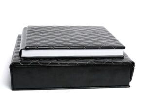 Spagnolo Photography's handcrafted leather-bound layflat heirloom album