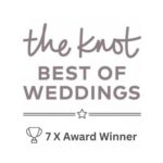 The Knot Best of Weddings award – 7× winner for Spagnolo Photography