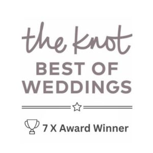 The Knot Best of Weddings award – 7× winner for Spagnolo Photography