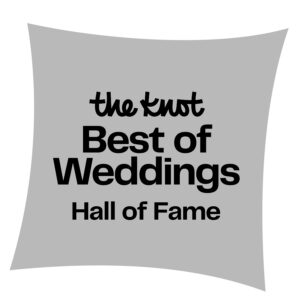 Spagnolo Photography is on the knot hall of fame for years of consistent positive reviews from Massachusetts and Boston area clients for their exceptional lifestyle wedding photography