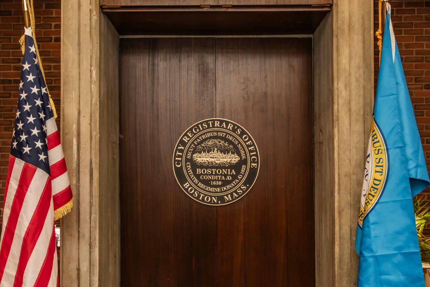 City Registrar's Office at Boston City Hall