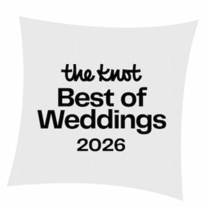"The Knot Best of Weddings 2026" badge awarded to Boston wedding photographers Spagnolo Photography